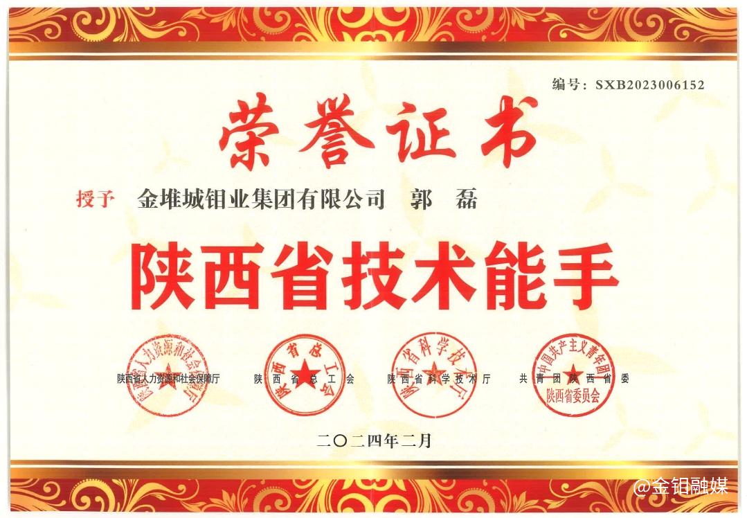 20240927-郭磊荣获“陕西省技术能手”荣誉称号照片1.png